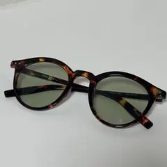 ニコアンド　カラーレンズ　サングラス　ブラウン　uvカットのサムネイル
