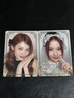 サナ MISAMO PLAY ラキドロ タワレコ トレカ 箔押し 2種