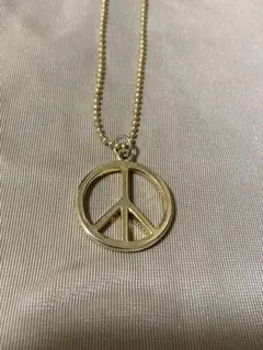 シルバー LOVE & PEACE ネックレス ジョン・レノン・ミュージアム