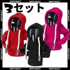 シフトノブ カバー MT パーカー 車 アクセサリー レバー 黒赤ピンクまとめのサムネイル