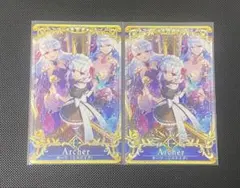 FGOアーケード fgoac マシュ 聖杯fatal 2枚セット FGOアーケード fgoac マシュ 聖杯fatal 2枚セット - メルカリ
