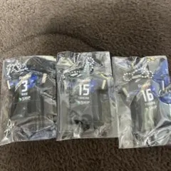 ガンバ大阪 ユニ型ラバーキーホルダー 3個セット