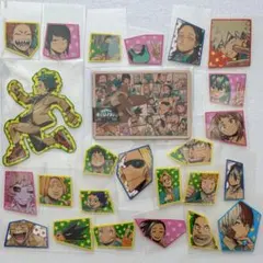 ヒロアカ 原画展 マグネットステッカー ヒロアカ展 フレークシール セット