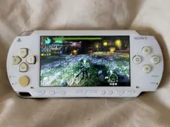 PSP1000 本体 動作確認済 中古　白　ホワイト　パール
