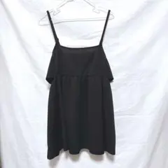 しまむら キャミソール ビスチェ Mサイズ 黒のサムネイル