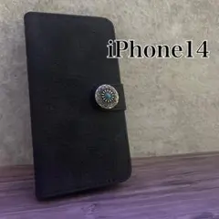 iPhone14　iPhoneケース　手帳型ケース　スマホケース　レザーケース