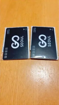 気候同行カードClimate Card ソウル交通カード 2枚セットのサムネイル