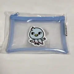 Peco-chan Poco-chan과 즐거운 친구들 메쉬 파우치 코토리 짱 블루