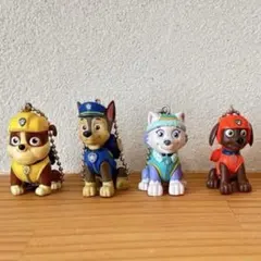 パウ・パトロール フィギュア キーチェーン ラブル チェイス エベレスト ズーマ