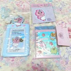 おぱんちゅううさぎ インスタントフォトキーホルダー オーロラパスケース シール