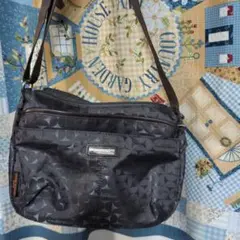 HIROKO KOSHINO ショルダーバッグ ダークグレー