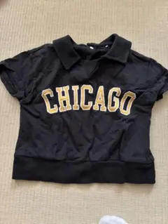CHICAGO ポロシャツ 80cm 黒