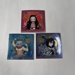 鬼滅の刃ぷっちょシール3枚セット