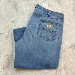 Carhartt デニムパンツ W41 L33 ライトインディゴ 古着のサムネイル