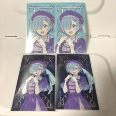 リゼロ展 Re:ゼロから始める異世界生活 ミニブロマイド レム カード