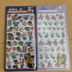 ボンボンドロップシール ズートピア ヤングオイスター ディズニー セット