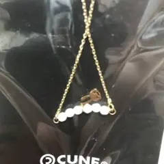 CUNE】新品 ちびうさぎ ビーズネックレス ローズクォーツ - メルカリ