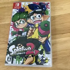 スプラトゥーン2ソフト＆パッケージ付き