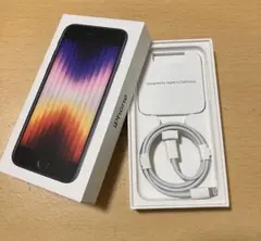 純正ケーブル付】iPhone SE 第3世代 ミッドナイト 64GB 空箱 - メルカリ