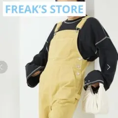 FREAKS STORE フレアオーバーオール　サロペット