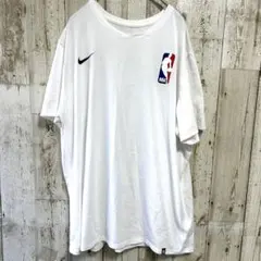 NIKE ナイキ NBA バスケットボール Tシャツ 半袖 ホワイト XXL