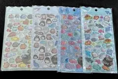 【国内正規品】 水族館限定 ４枚セット ボンボンドロップシール なみなみ