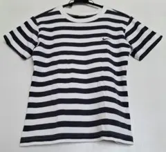 ㈱ナイキジャパン☆NIKE☆半袖Tシャツ☆白×濃紺 ボーダー柄☆M☆160㎝