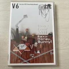 V6 live tour 2011 Sexy.Honey.Bunny! 通常盤 - メルカリ