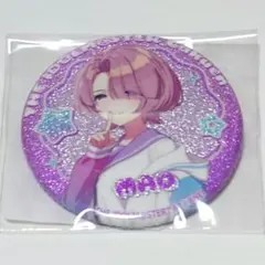 DMMスクラッチ 学園アイドルマスター E-4 グリッター缶バッジ 秦谷美鈴