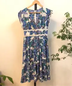 DRWCYS ドロシーズ　ワンピース　ロンパース　ノースリーブ　レース　花柄