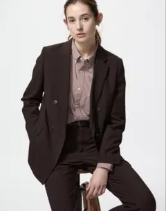 ユニクロ ダブルジャケット l