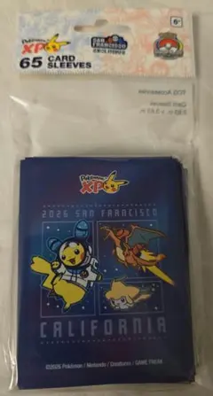 新品未開封】ポケモン WCS 2026 限定 カードスリーブ サンフランシスコ