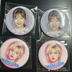 TWICE ジョンヨン 缶バッジ 4個セット