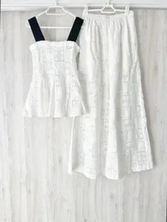 cygne Annie ビスチェ Louis パンツ セットアップ 1 グレー - メルカリ