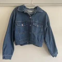 クロップドデニムジャケット