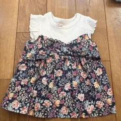 petit main フラワーチュニック 110