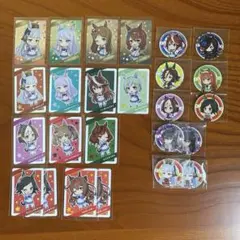 ウマ娘 カード シール セット