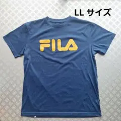 New値下げ品‼　Tシャツ　FILA　紺色　LLサイズ
