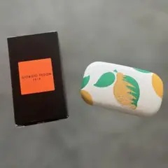 【新品未使用】Giorgio Fedon フルーツデザインケース　箱付き