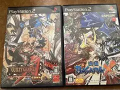 PS2ソフト ギルティギアイグゼクスアクセントコア プラス 戦国BASARA X