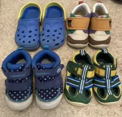 ニューバランス　ミキハウス　IFME　スニーカー　ファーストシューズ　4足セット