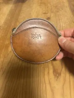 IBIZA レザー コインケース ブラウン