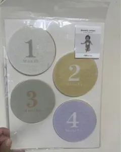 スリーコインズ マンスリーステッカー