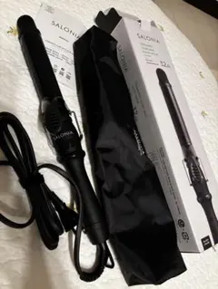 SALONIA カールヘアアイロン 32mm ブラック