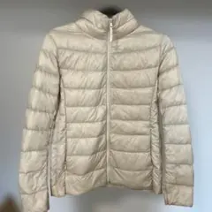 190 美品 ユニクロ UNIQLO ウルトラライトダウンジャケット ベージュ