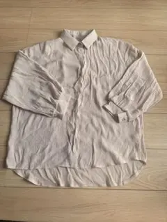 GRL ベージュ シャツLサイズ