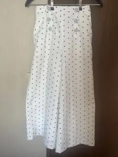 チェスティ　ドット模様 ワイドパンツ 0サイズ