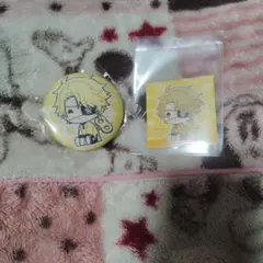 カラフルピーチ たっつんさん 刺繍缶バッジ