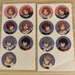 あんスタ マルイ 特典シール Knights 2wink 2枚