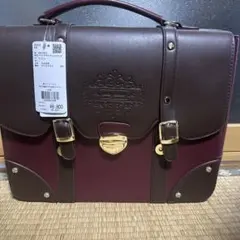 axes femmeワインレッド サッチェル